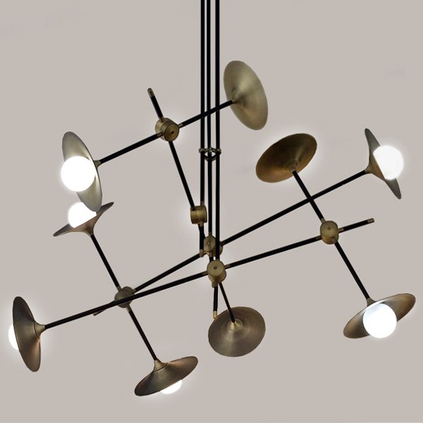 Люстра Disc Turbaya SS-9 Chandelier  в Саратове | Loft Concept 