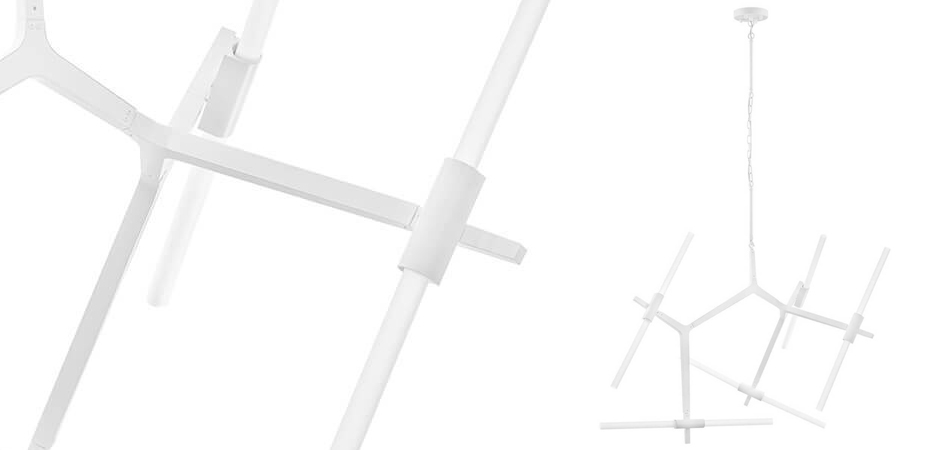 Люстра Агнес Chandelier White 10 Люстра Агнес Chandelier White 10 - Loft-Concept в Саратове