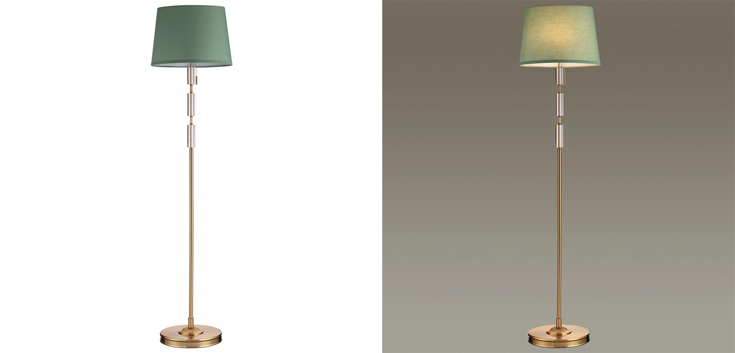 Торшер Ramona Green Floor lamp - фото