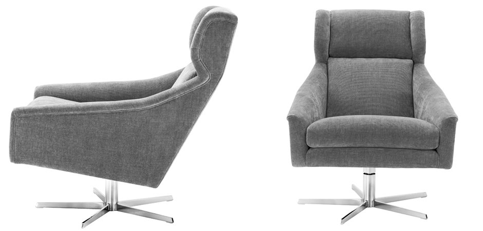 Кресло Eichholtz Swivel Chair Nara Кресло Eichholtz Swivel Chair Nara - Loft-Concept в Саратове