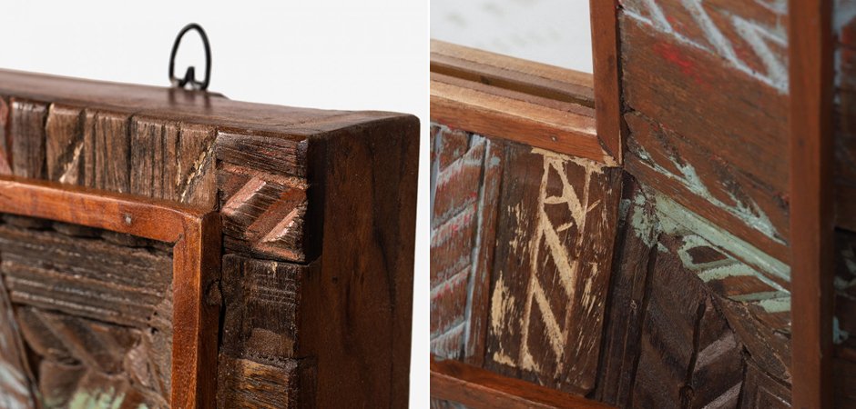 Зеркало Antique Wood Rectangle Зеркало Antique Wood Rectangle - Loft-Concept в Саратове