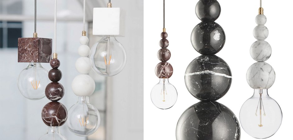 Подвесной светильник MARMOR SLIPP Bianco Подвесной светильник MARMOR SLIPP Bianco - Loft-Concept в Саратове