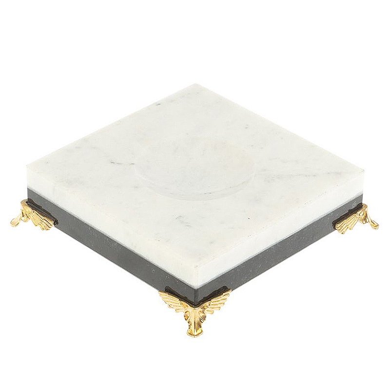 Подставка под шар квадратная из натуральных камней Змеевик Мрамор на ножках Natural Stone Sphere Stands Белый Мрамор Bianco Черный Бронза Подставка под шар квадратная из натуральных камней Змеевик Мрамор на ножках Natural Stone Sphere Stands Белый Мрамор Bianco Черный Бронза в Саратове | Loft Concept