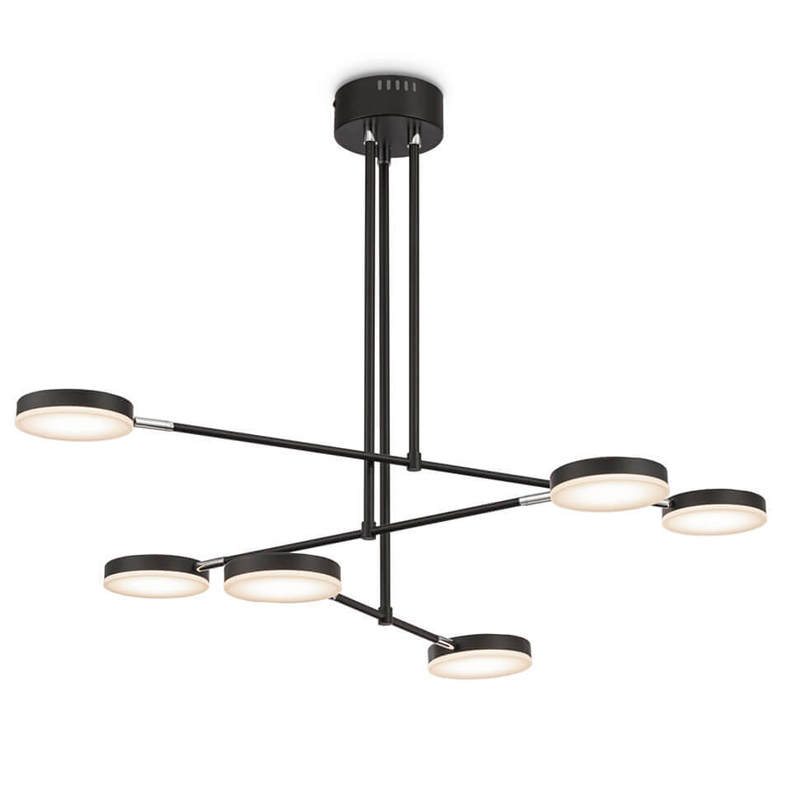 Люстра Maxine Light Chandelier 89 Черный Белый в Саратове | Loft Concept 