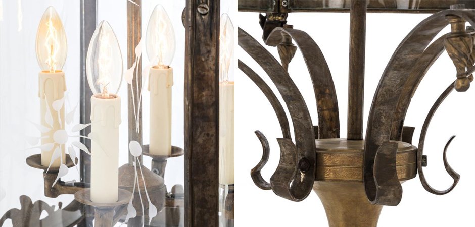 Люстра Eichholtz Lantern Place Des Vosges Люстра Eichholtz Lantern Place Des Vosges - Loft-Concept в Саратове