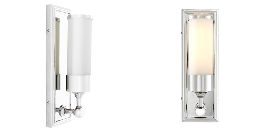 Бра Eichholtz Wall Lamp Valentine Nickel Бра Eichholtz Wall Lamp Valentine Nickel - Loft-Concept в Саратове
