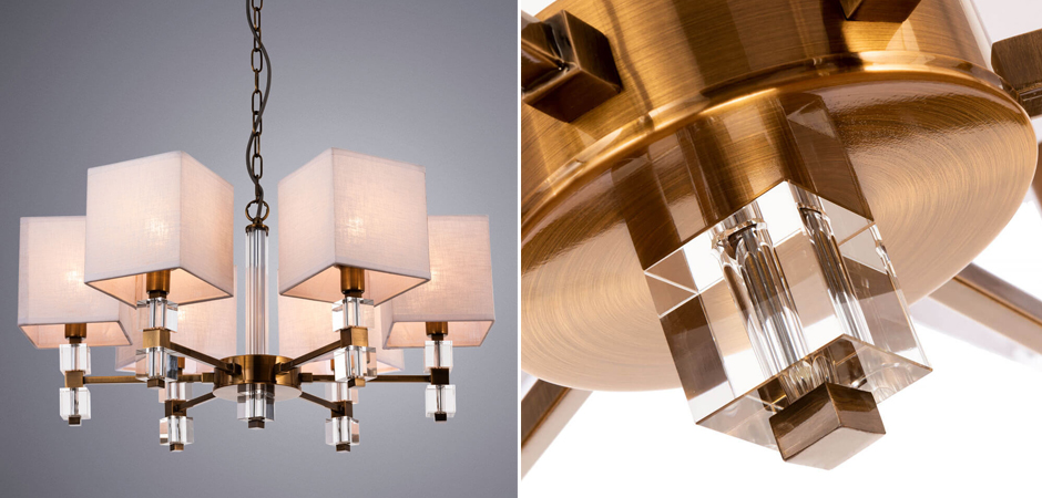 Люстра Tradonico Chandelier Brass - фото №1