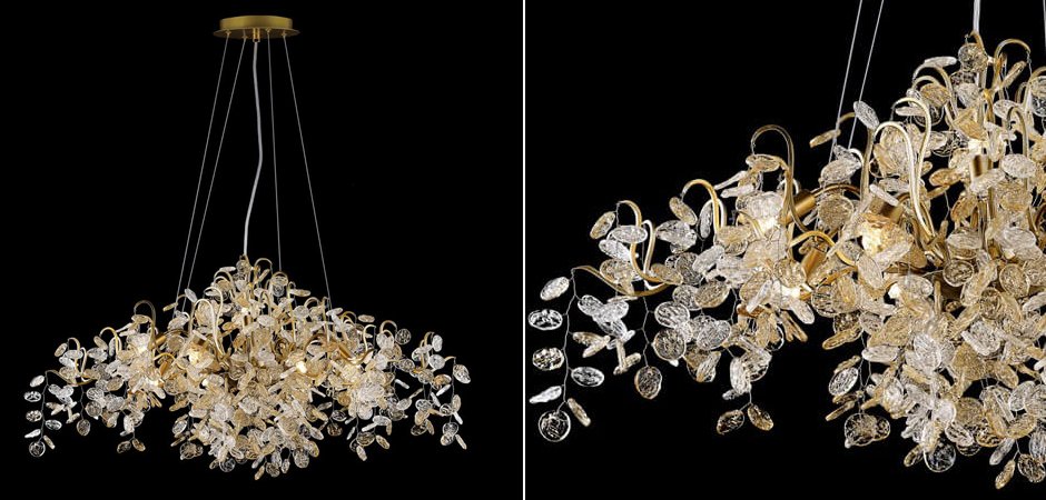 Люстра FAIRYTREE Chandelier Gold 9 Люстра FAIRYTREE Chandelier Gold 9 - Loft-Concept в Саратове