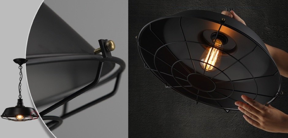 Люстра Dark Cage Pendant Люстра Dark Cage Pendant - Loft-Concept в Саратове