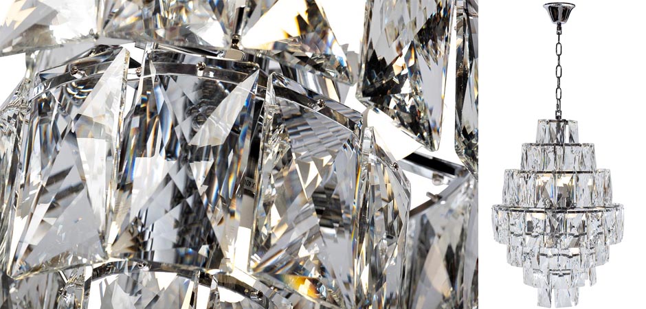 Люстра Tiers Crystal Light Chandelier 16 Люстра Tiers Crystal Light Chandelier 16 - Loft-Concept в Саратове