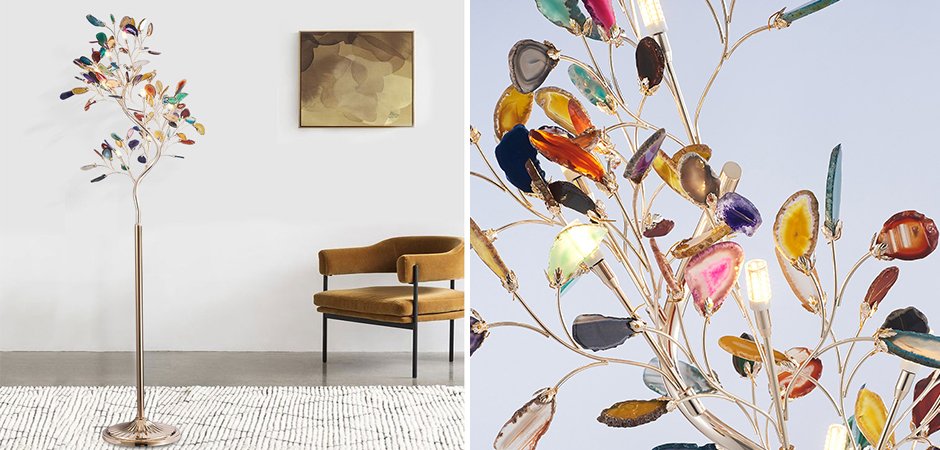 Торшер Sprigs of Agate Floor Lamp Торшер Sprigs of Agate Floor Lamp - Loft-Concept в Саратове