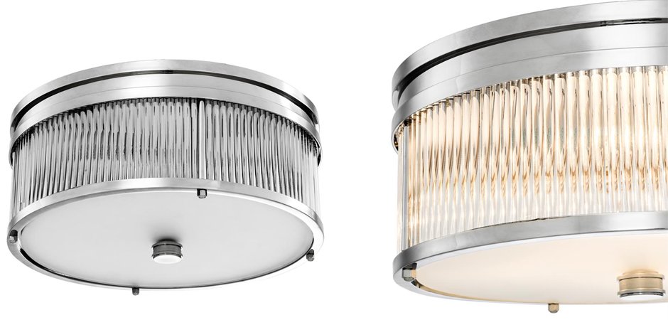 Потолочный светильник Ceiling Lamp Stamford Nickel - Loft-Concept в Саратове