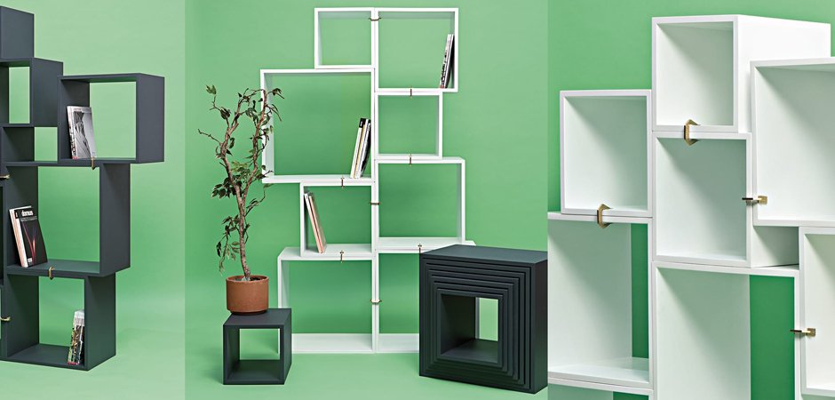 Стеллаж Seletti Assemblage White - Loft-Concept в Саратове