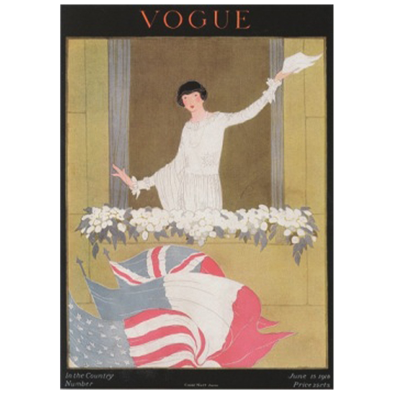 Постер Vogue Cover 1918 June  в Саратове | Loft Concept 