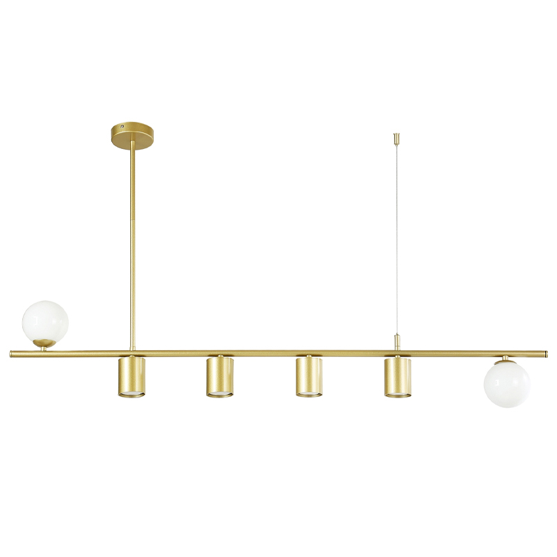 Люстра TRIBES CHANDELIER Gold 2 вида плафонов Белый Золотой Люстра TRIBES CHANDELIER Gold 2 вида плафонов Белый Золотой в Саратове | Loft Concept