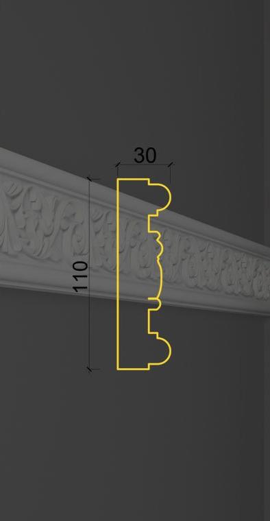 Молдинг с орнаментом MO-20 в Саратове