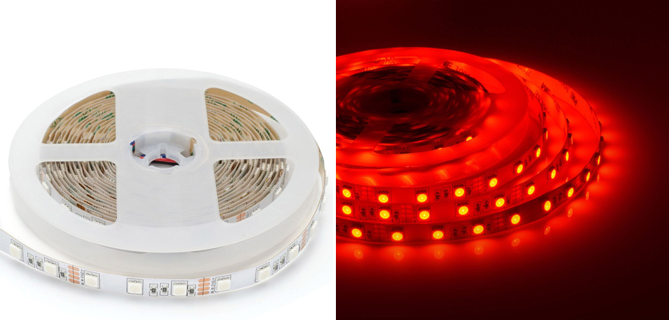 Светодиодная лента 14,4W/m 60LED/m 5050SMD разноцветная 5M Светодиодная лента 14,4W/m 60LED/m 5050SMD разноцветная 5M - Loft-Concept в Саратове
