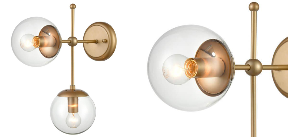 Бра Gold Balls Bra 2 Бра Gold Balls Bra 2 - Loft-Concept в Саратове