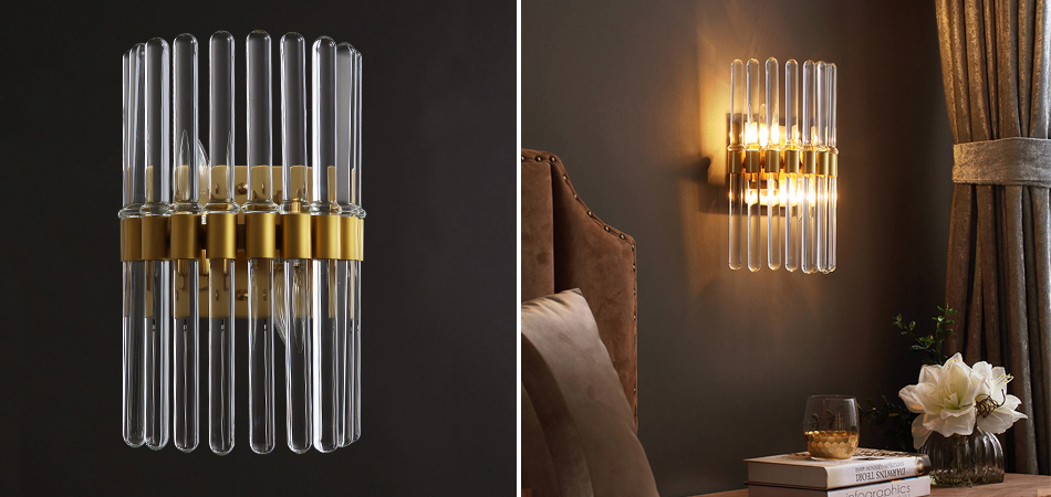 Бра Glass Tubes Sconces Бра Glass Tubes Sconces - Loft-Concept в Саратове