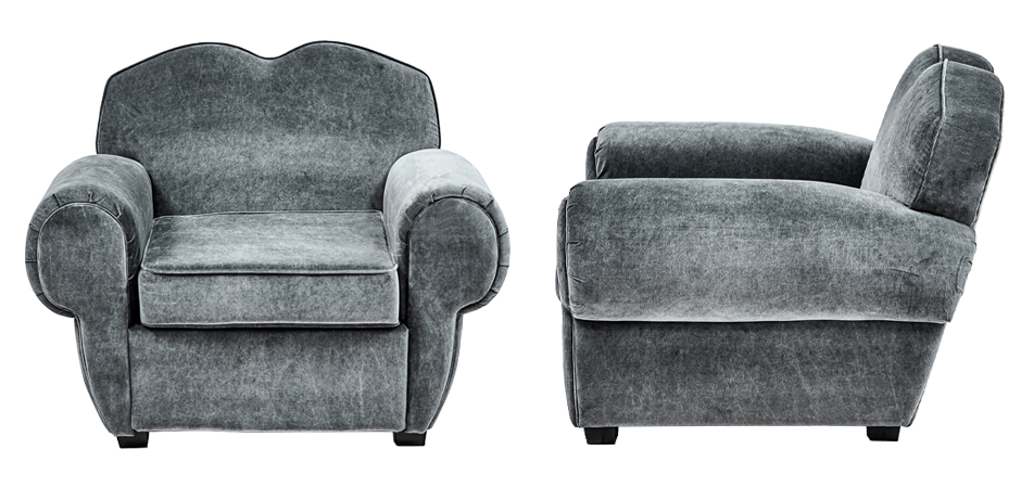 Кресло Braganza Chair Gray Кресло Braganza Chair Gray - Loft-Concept в Саратове