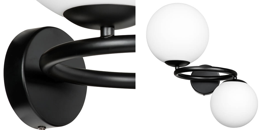Бра Bubbles on Ring Sconces Black Бра Bubbles on Ring Sconces Black - Loft-Concept в Саратове