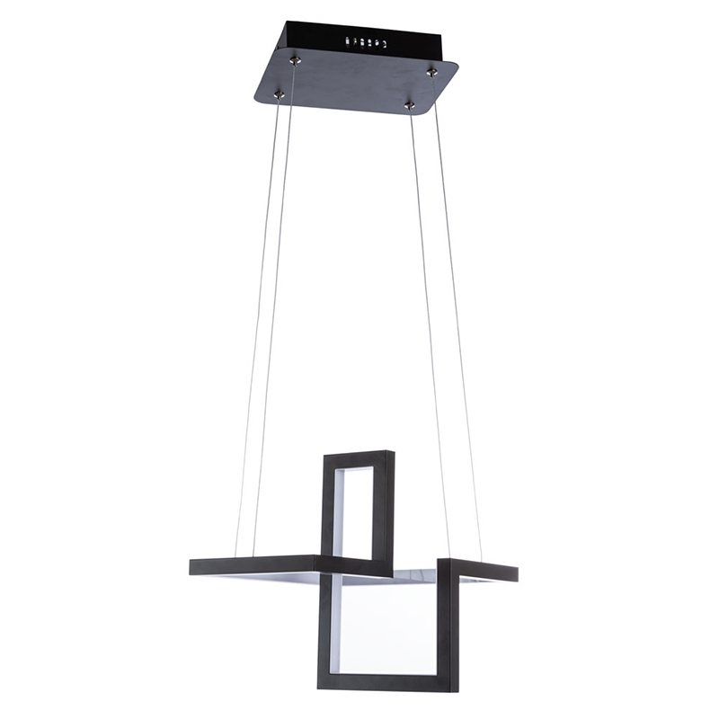 Люстра Esther Geometric Black Chandelier Черный в Саратове | Loft Concept 