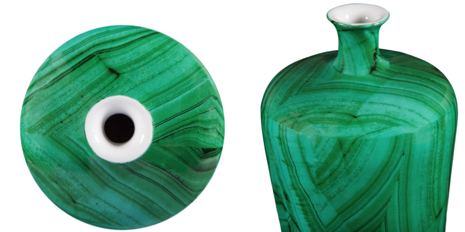 Ваза Malachite Vase flask Ваза Malachite Vase flask - Loft-Concept в Саратове