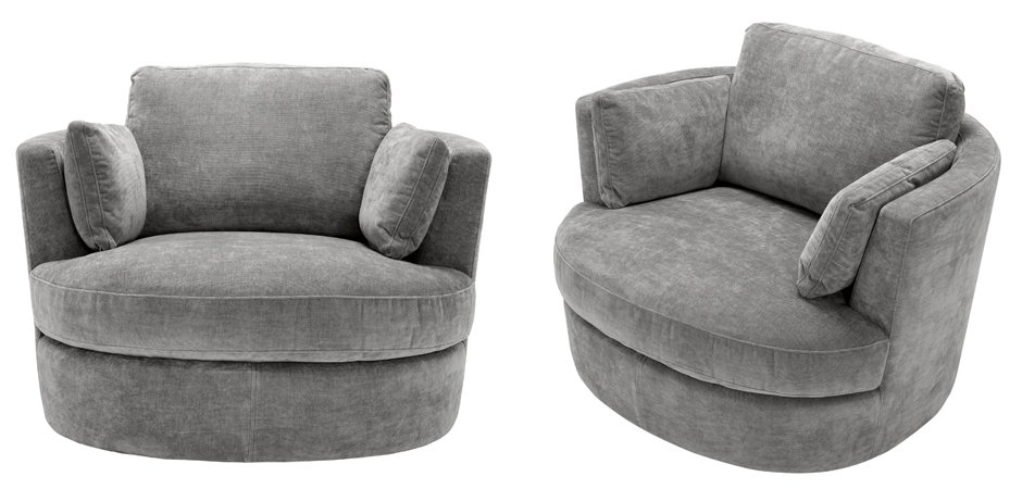 Кресло Eichholtz Chair Clarissa Grey Кресло Eichholtz Chair Clarissa Grey - Loft-Concept в Саратове