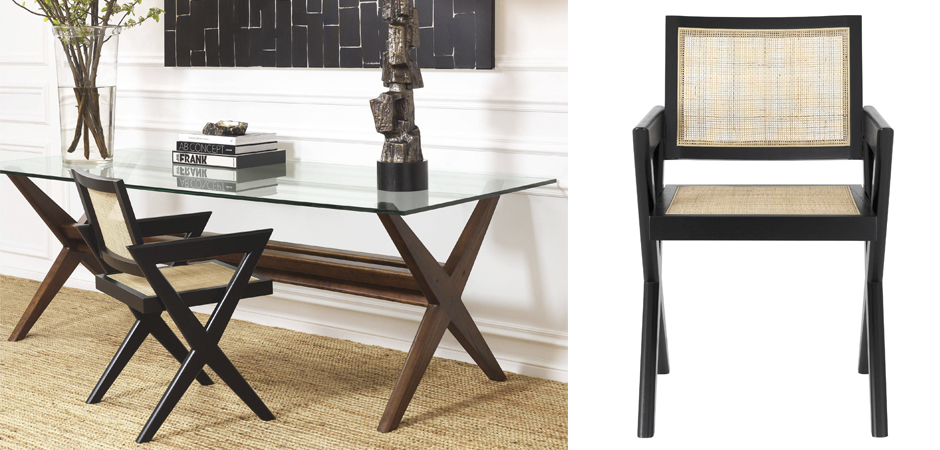 Стул Eichholtz Dining Chair Augustin black Стул Eichholtz Dining Chair Augustin black - Loft-Concept в Саратове