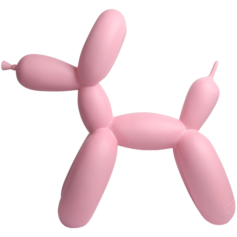 Статуэтка Jeff Koons Balloon Dog Matte Pink Розовый Статуэтка Jeff Koons Balloon Dog Matte Pink Розовый в Саратове | Loft Concept