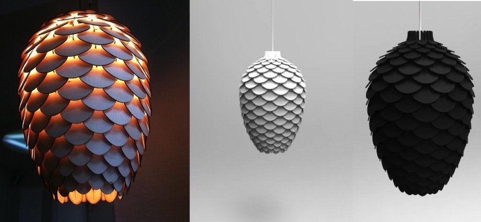 Люстра Pinecone Wooden King Люстра Pinecone Wooden King - Loft-Concept в Саратове