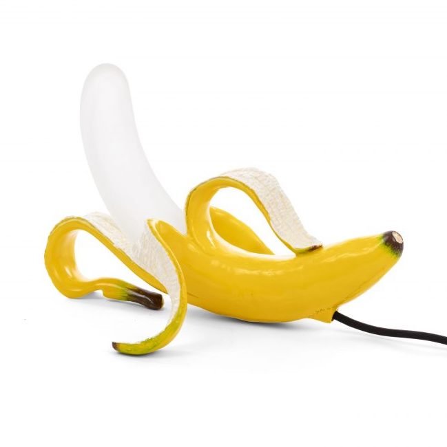 Лампа Seletti Banana Lamp Yellow Huey Design: Studio Job Желтый в Саратове | Loft Concept 