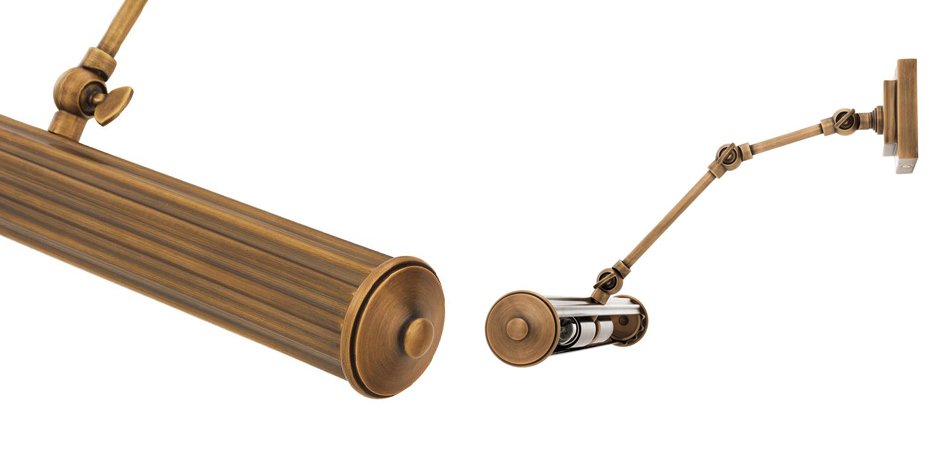 Бра Eichholtz Wall Lamp Luca L Brass Бра Eichholtz Wall Lamp Luca L Brass - Loft-Concept в Саратове