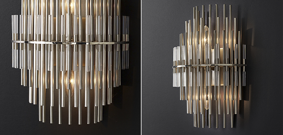 Бра Restoration Hardware Emile Sconce Chrome Бра Restoration Hardware Emile Sconce Chrome - Loft-Concept в Саратове