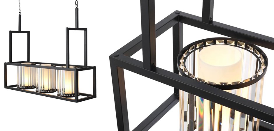 Люстра Chandelier Carducci Black Люстра Chandelier Carducci Black - Loft-Concept в Саратове
