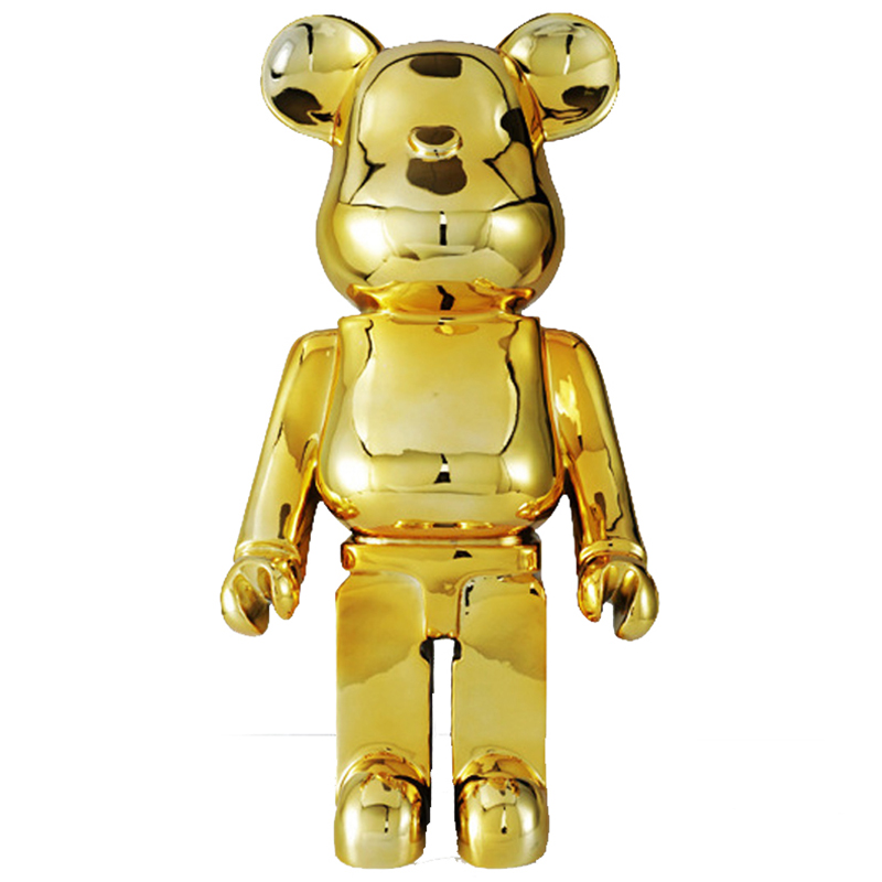 Статуэтка Bearbrick Gold Глянцевое золото в Саратове | Loft Concept 