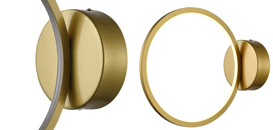 Бра Luminous Ring Gold Bra Бра Luminous Ring Gold Bra - Loft-Concept в Саратове