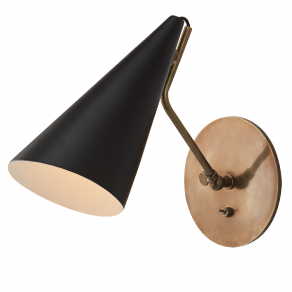 Бра VC light CLEMENTE wall lamp black Черный в Саратове | Loft Concept 