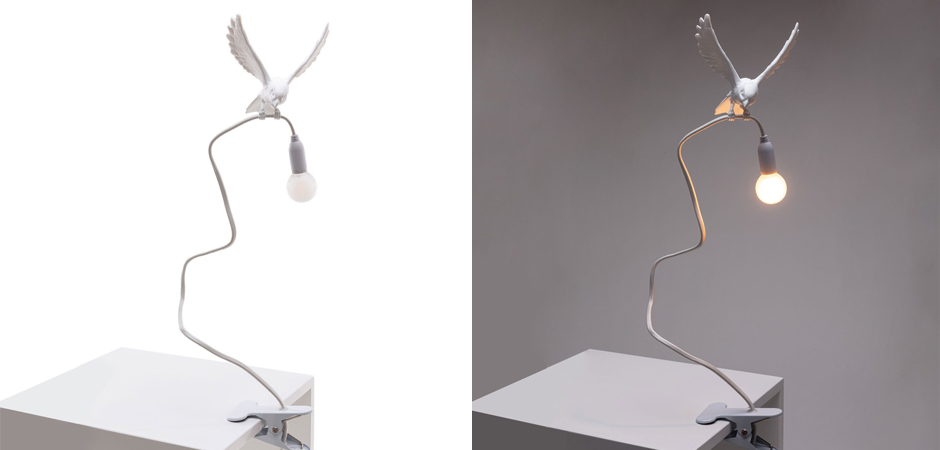 Настольная лампа Seletti Sparrow Landing Настольная лампа Seletti Sparrow Landing - Loft-Concept в Саратове