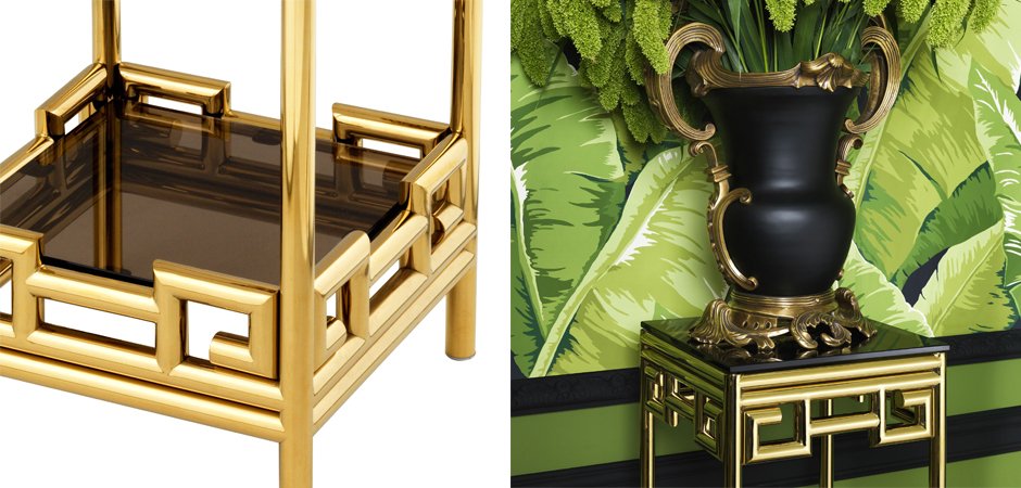 Приставной стол Eichholtz Column Niagora Приставной стол Eichholtz Column Niagora - Loft-Concept в Саратове