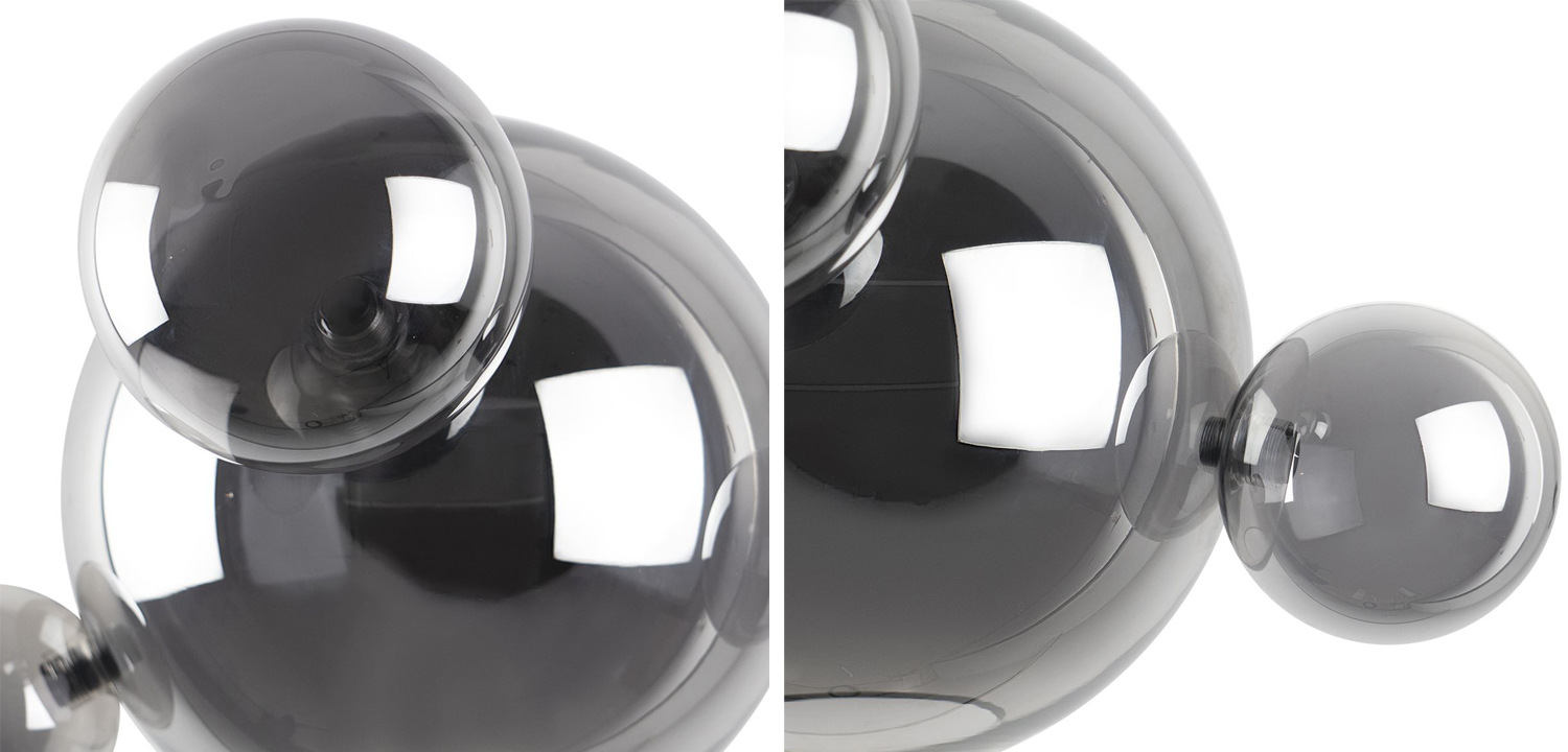 Бра Giopato & Coombes Bolle Wall 04 Bubbles smoky - фото