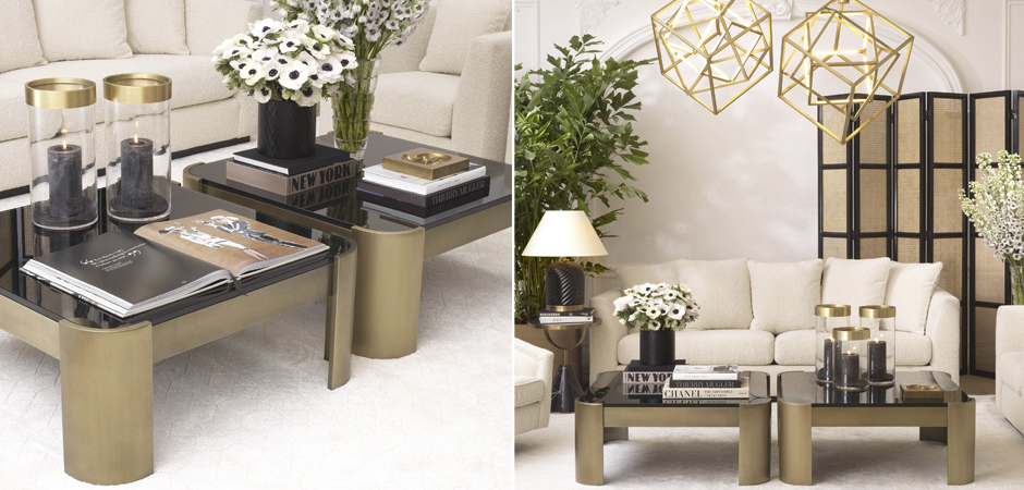 Кофейный стол Eichholtz Coffee Table Courrier Кофейный стол Eichholtz Coffee Table Courrier - Loft-Concept в Саратове