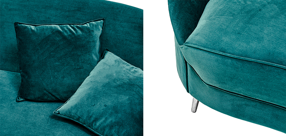 Диван Paulet Sofa Изумрудный велюр Диван Paulet Sofa Изумрудный велюр - Loft-Concept в Саратове