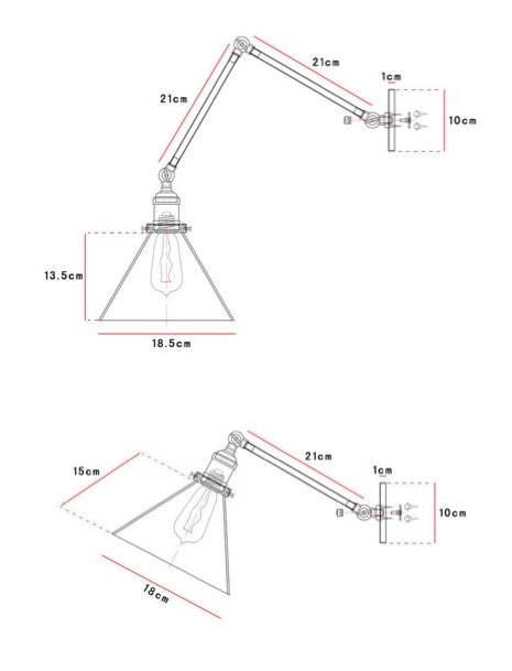 Бра Gloce Cone Shade Loft Industrial Glass в Саратове