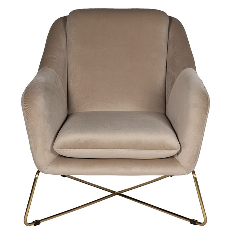 Кресло Umbra Armchair beige Бежевый в Саратове | Loft Concept 