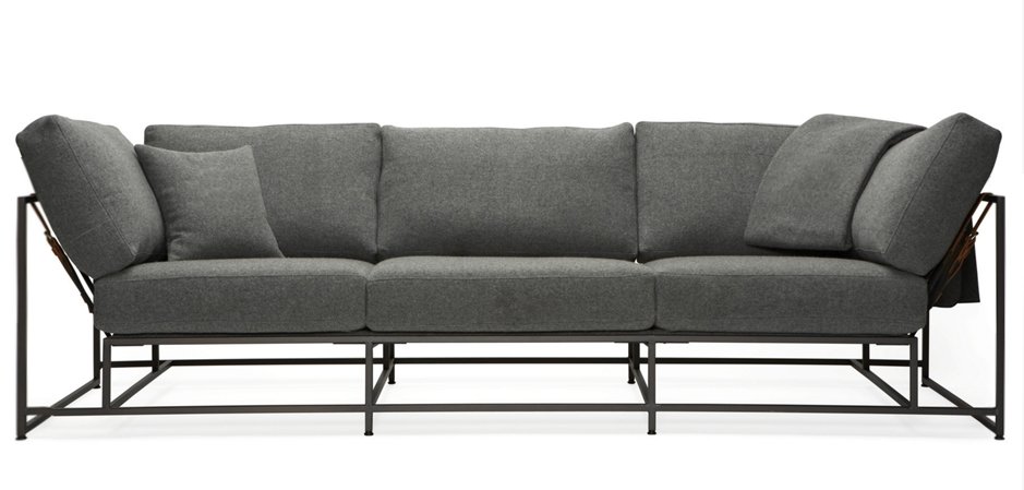 Диван Grey Wool Sofa Диван Grey Wool Sofa - Loft-Concept в Саратове