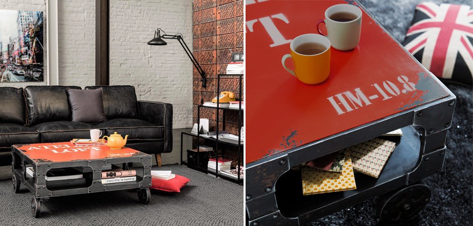 Кофейный стол Atelier Loft Кофейный стол Atelier Loft - Loft-Concept в Саратове