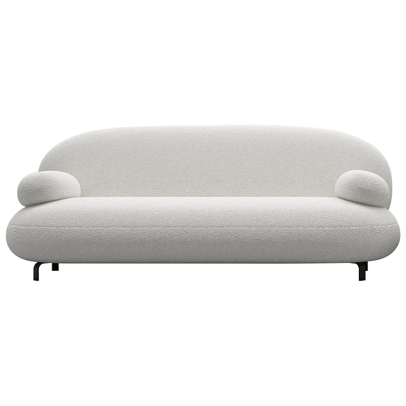 Диван Bethany White Sofa Белый Черный в Саратове | Loft Concept 