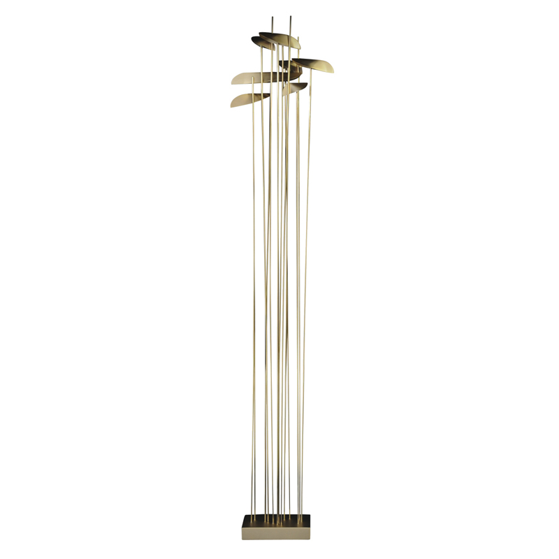 Торшер Paolo Castelli ANODINE FLOOR LAMP Золотой в Саратове | Loft Concept 