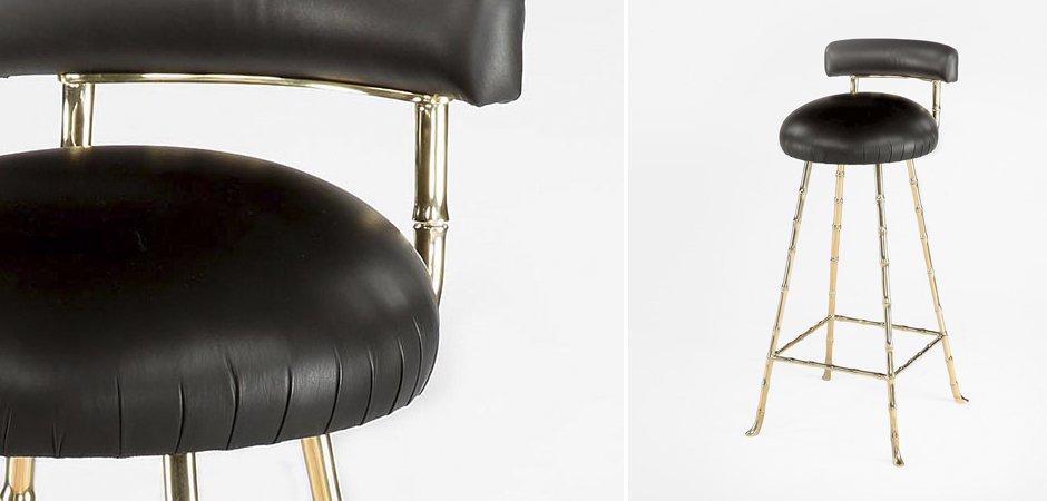 Барный стул High Upholstered Bar Stool Барный стул High Upholstered Bar Stool - Loft-Concept в Саратове